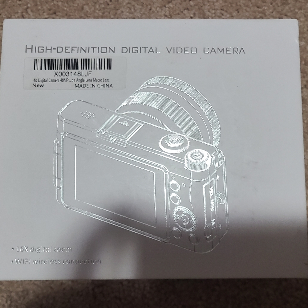 High-Definition Digital Video Camera - Silver